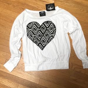 COPY - NWT Cotton jersey sweatshirt like top